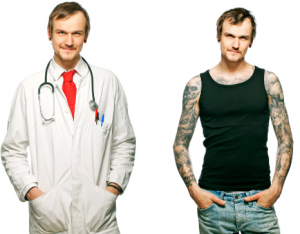 Tattooed doctor