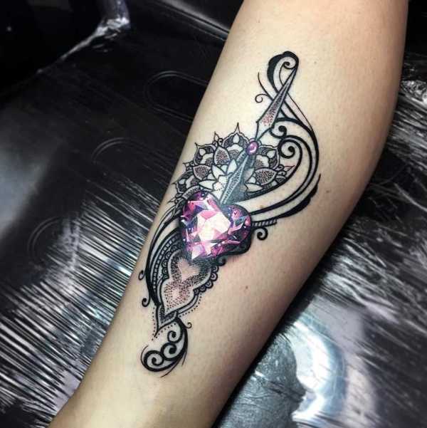 gem tattoo, the scientist tattoo, ryan smith tattoo