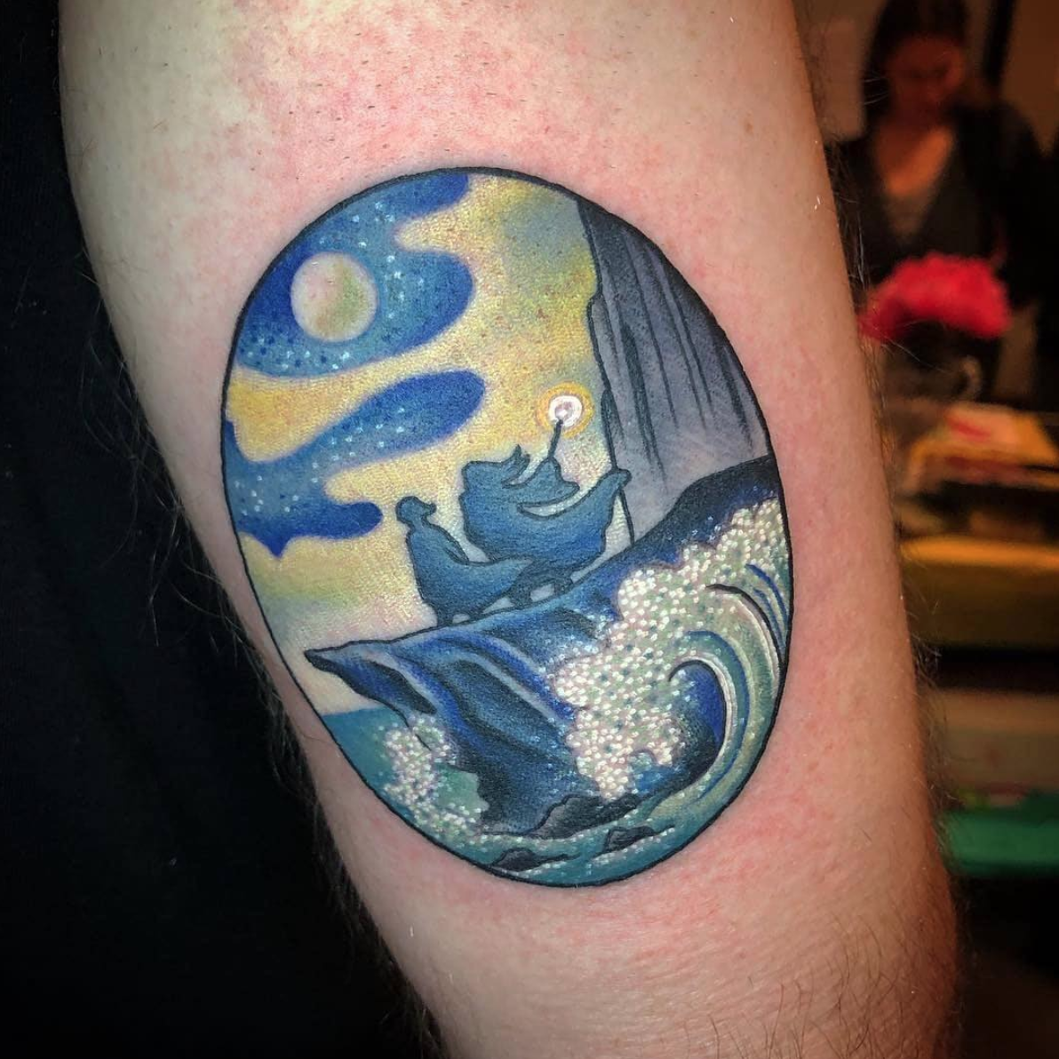literary tattoos, Harry Potter tattoos, Kadee Spangler tattoos
