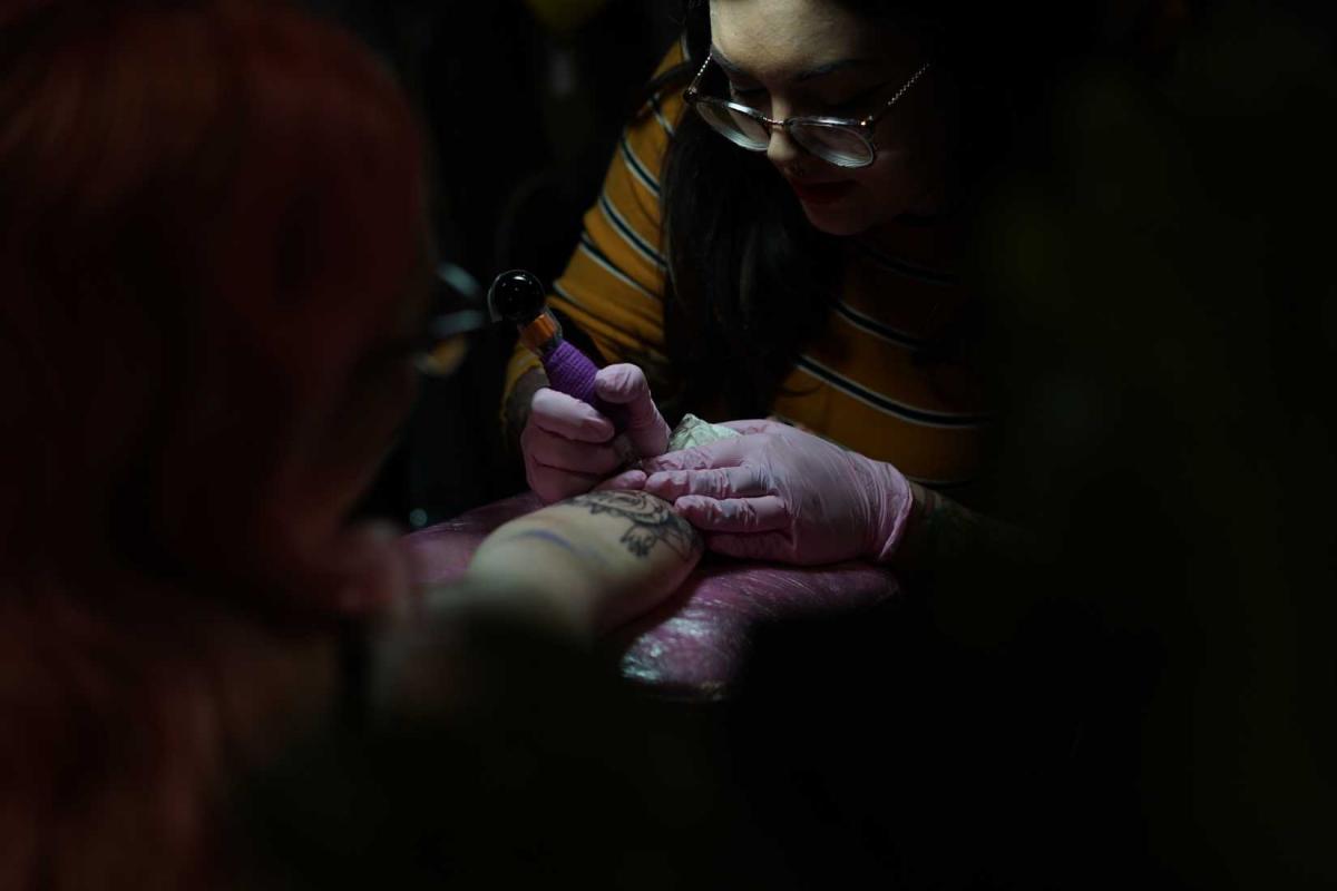 female tattoo artist, tattoos, tattoo artist, tattooing
