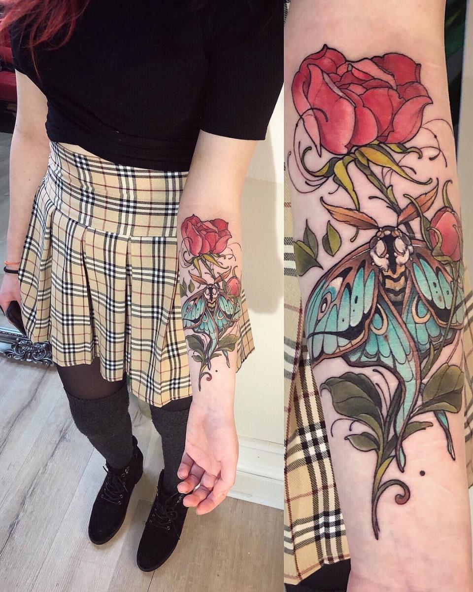 cover up tattoos, scar tattoos, scar cover up tattoos, Santi Bord tattoo