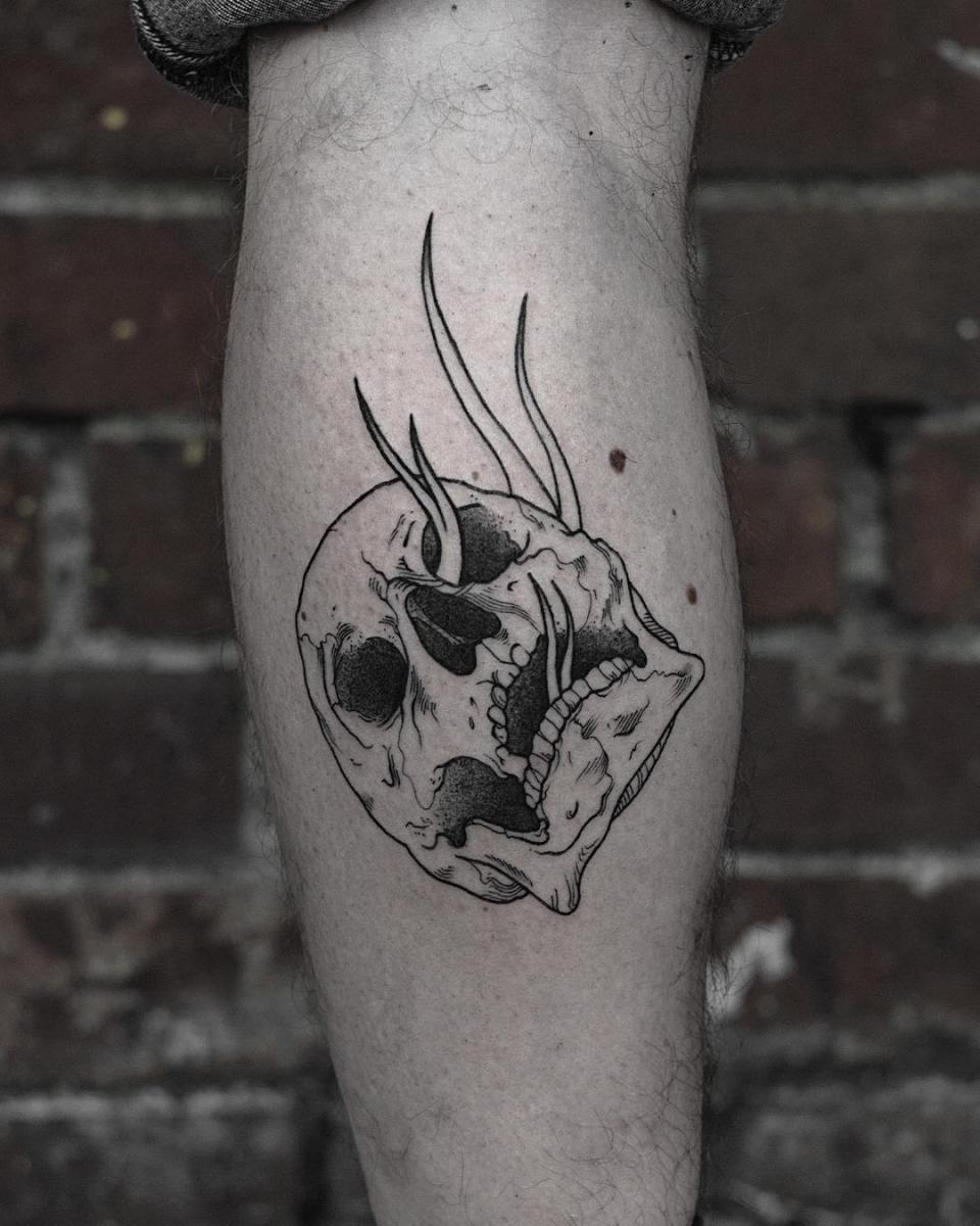 49 Awesome Flaming Skull Tattoo Designs with Meanings and Ideas  Body Art  Guru