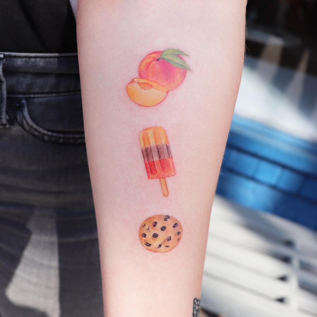 Asian American tattoo artists, Asian American artists, Hannah Kang tattoo, minimalist tattoos