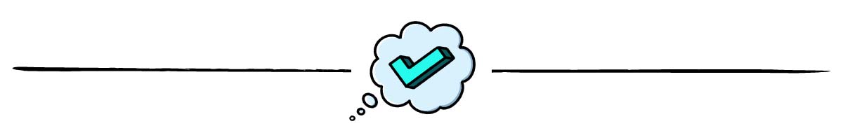 illustration of check mark to indicate ultimate approval of a tattoo shop