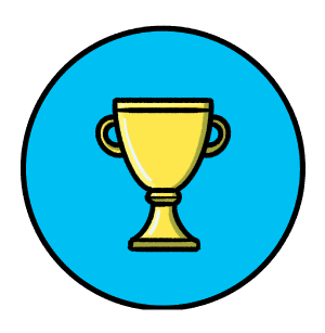 trophy cup illustration
