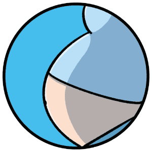 illustrated pregnant belly icon