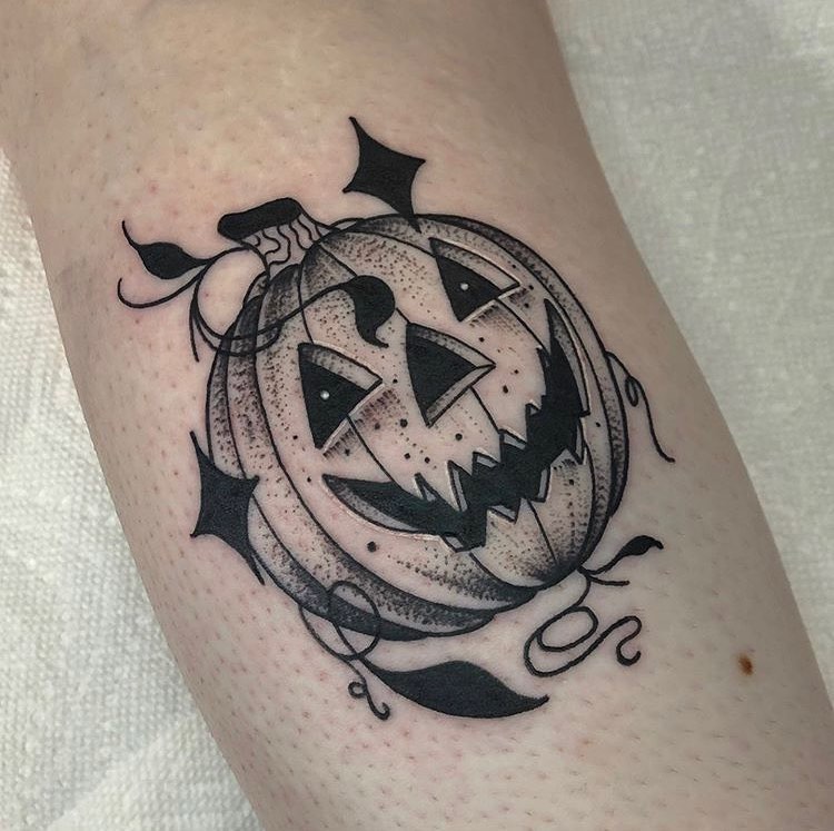 halloween tattoos, halloween themed tattoos, horror tattoos, horror themed tattoos, Josh Suchoza tattoo