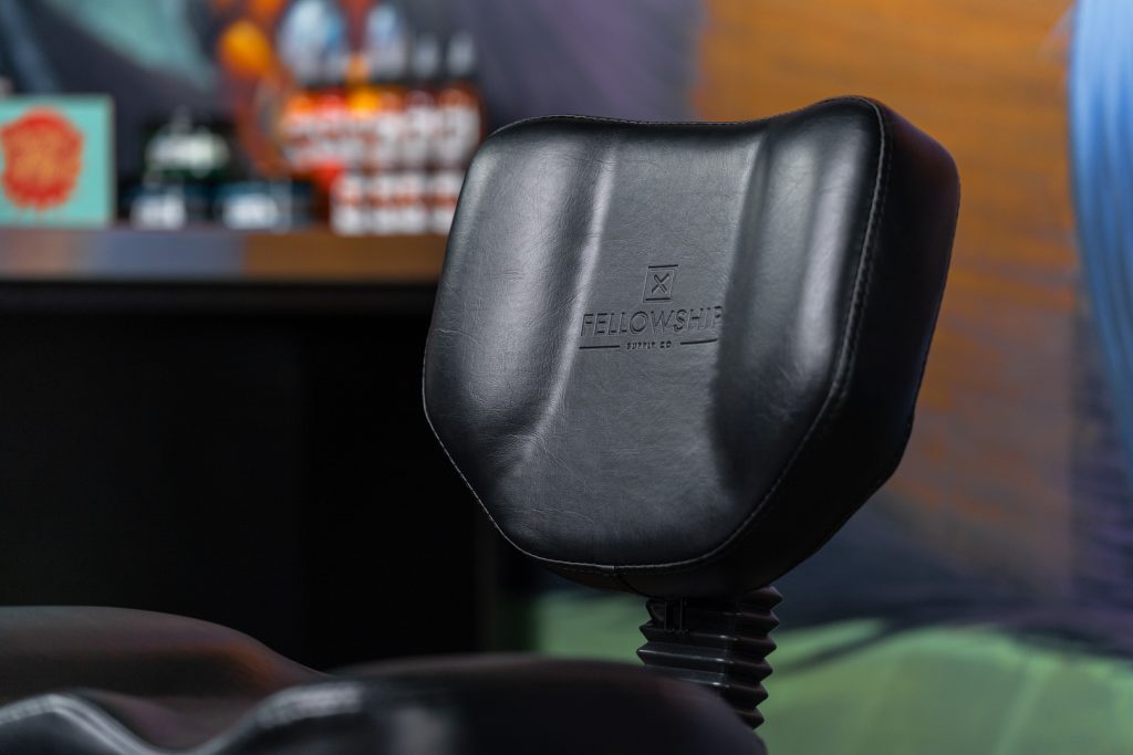 Fellowship tattoo furniture for ultimate client and artist comfort